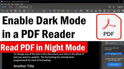 darkreader|dark reader for pdf.